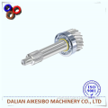 Galvanized precision machined motor shaft manufacturer